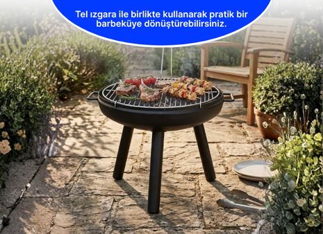 Opia Magma 45 cm Ateş Çukuru ve Mangal
