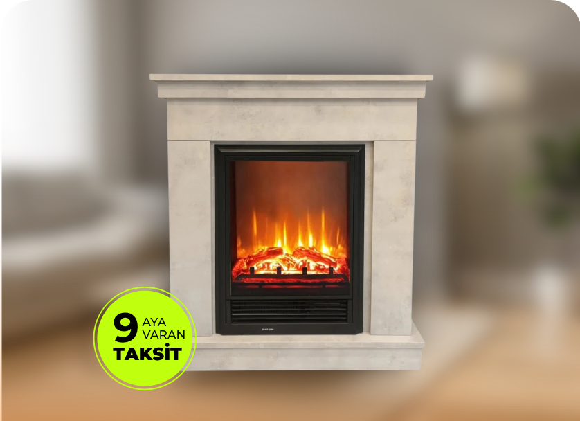 Dlc Lembongan Small Retro 1600 Watt Şömine