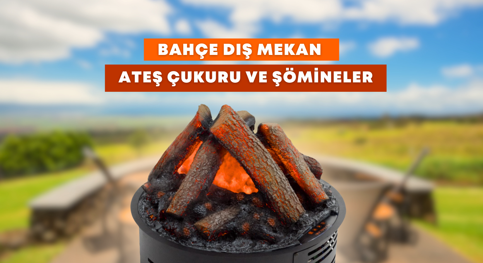 Bahçe Dış Mekan Şömineler