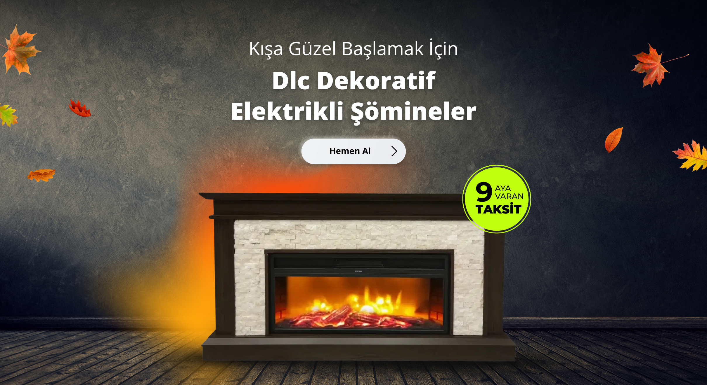 Dlc Dekoratif Elektrikli Şömine Modelleri