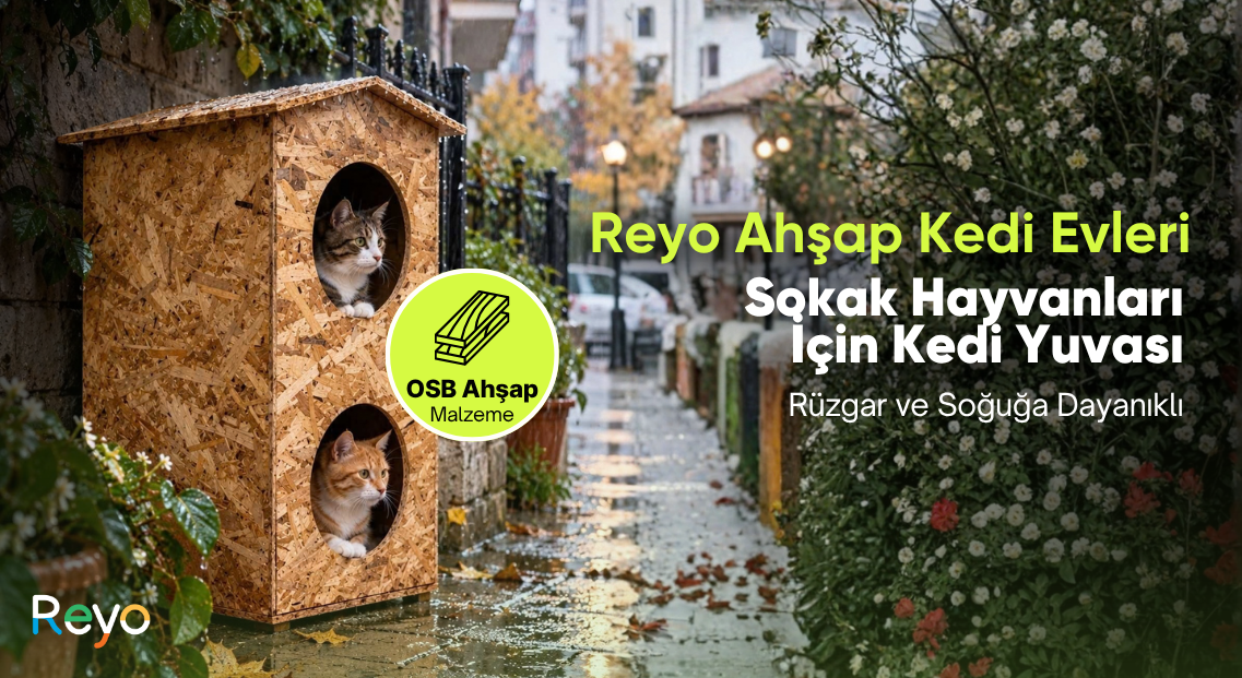 Ahşap Kedi Evi Modelleri
