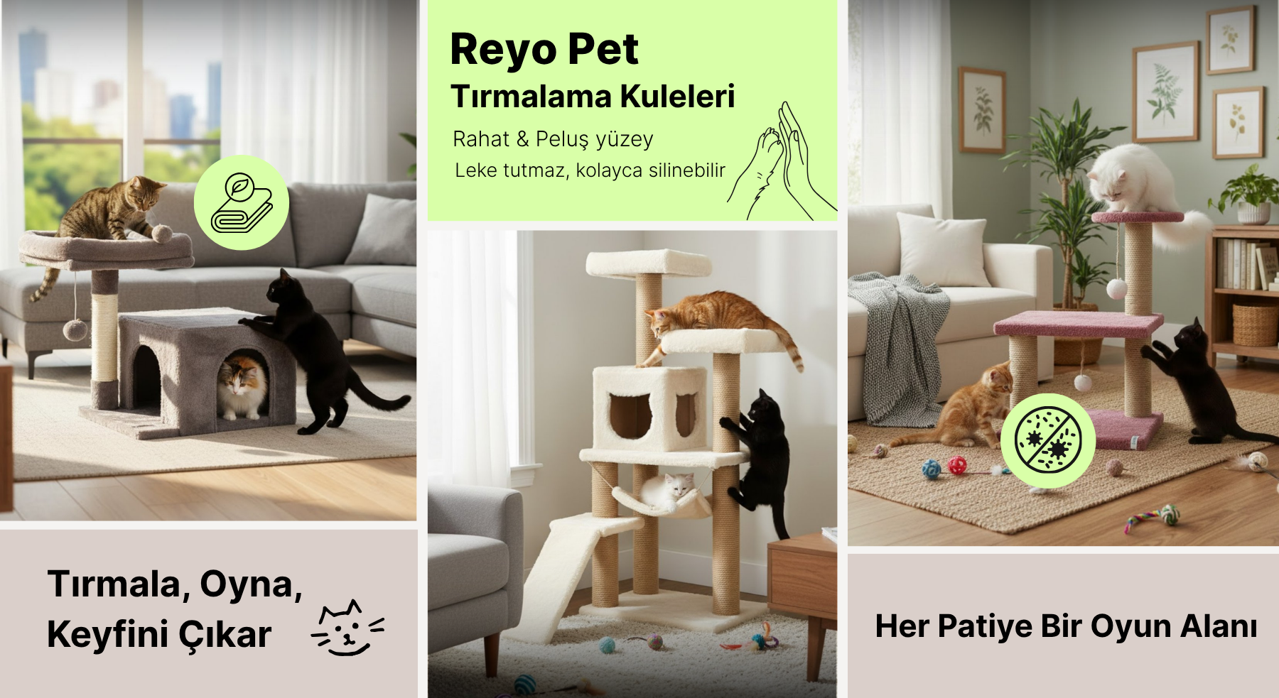 Kedi Tırmalama Tahtası İndirim 