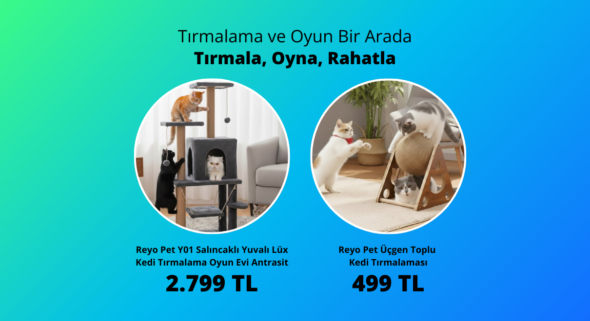Kedi Tırmalama Tahtası İndirim 