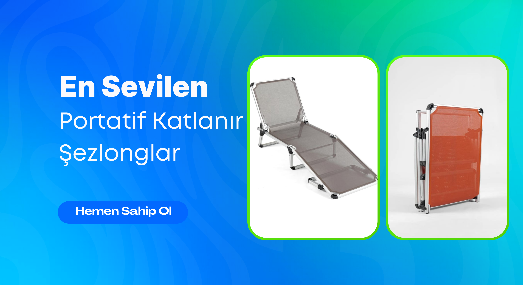 Portatif Şezlong Modelleri