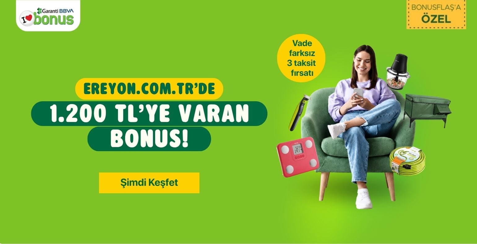 1.200 TL'ye Varan Bonus Kampanyası