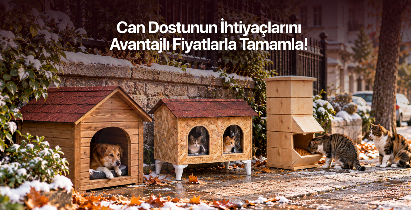 4 Ekim Hayvanları Koruma Gününe Özel Fırsatlar