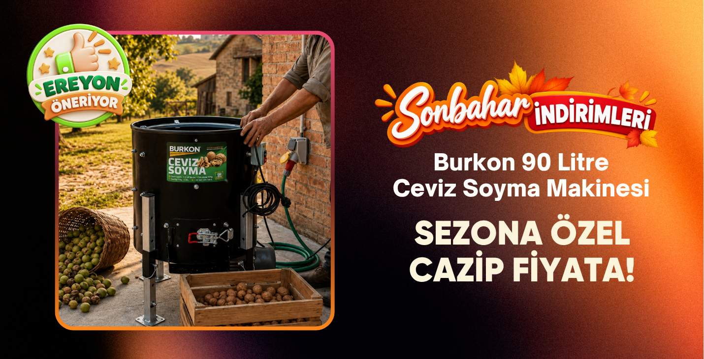 Burkon Ceviz Soyma Makineleri