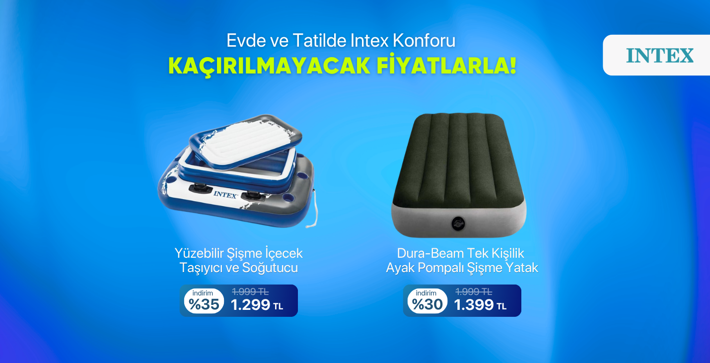 İntex Şişme Ürünleri kaçırma