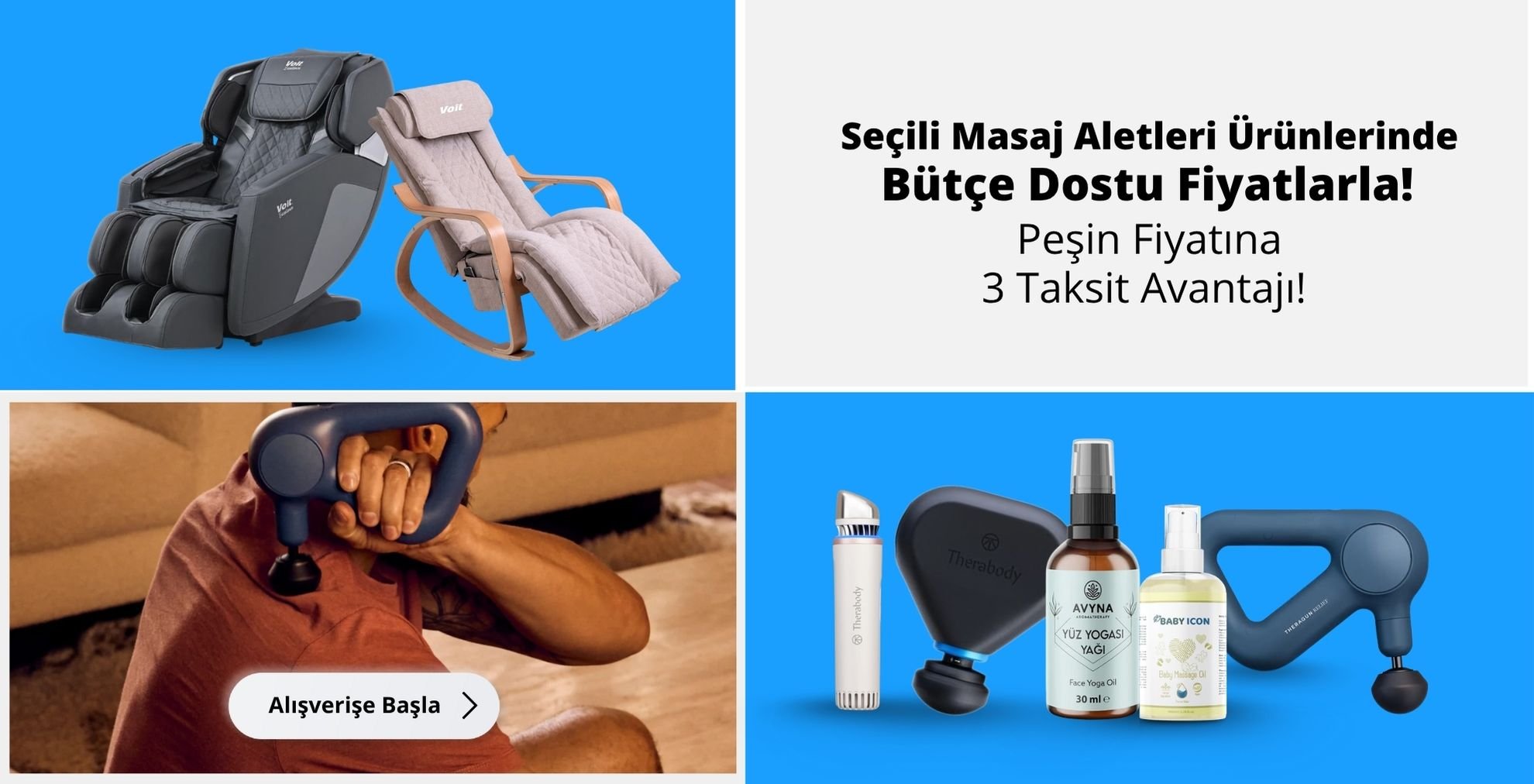 Masaj Ürünlerini kaçırma