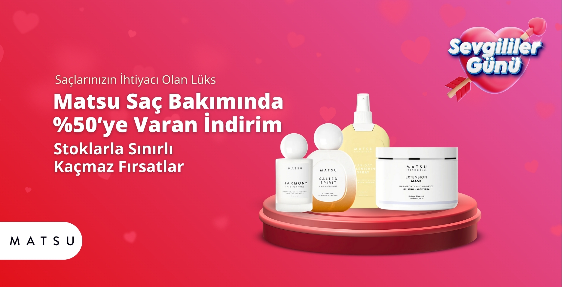 Matsu Saç Bakım Ürünlerinde İndirim