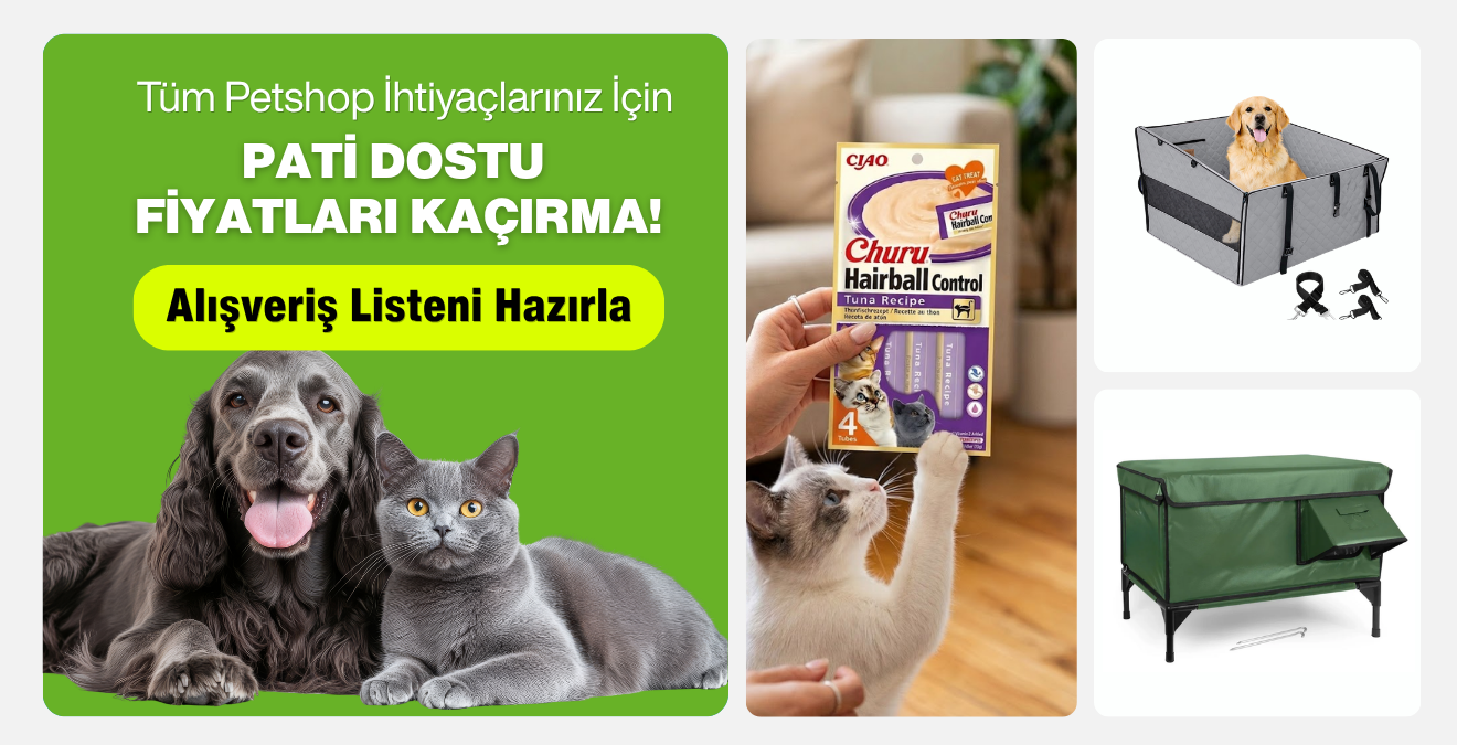 Petshop Kategorisinde Süper Fırsat
