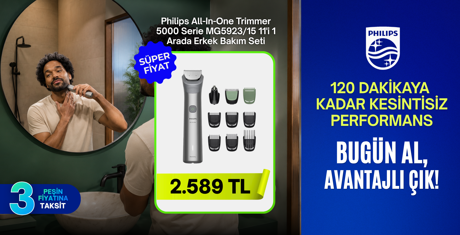 Philips MG5923/15 Erkek Bakım Seti