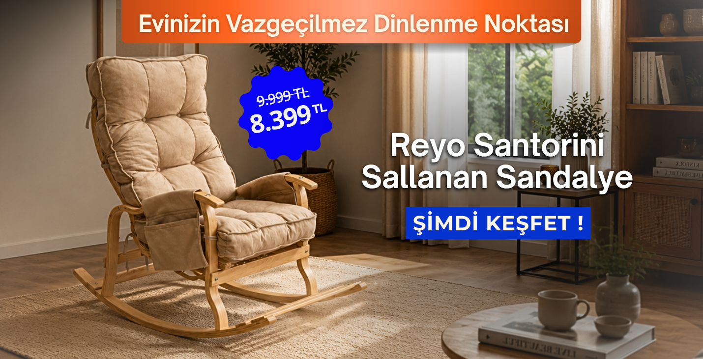 Santorini Sallanan Sandalye