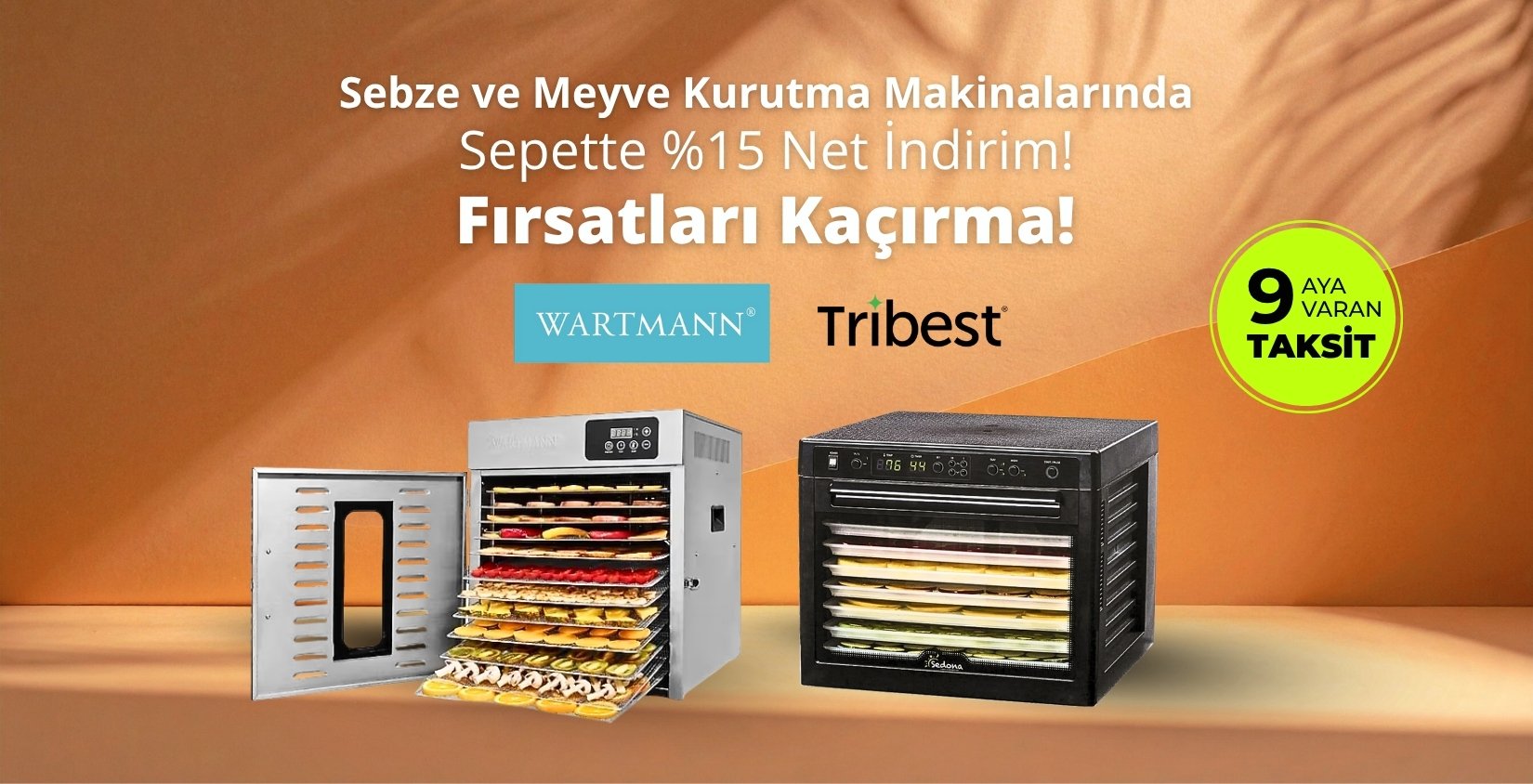 Sepette %15 İndirim 