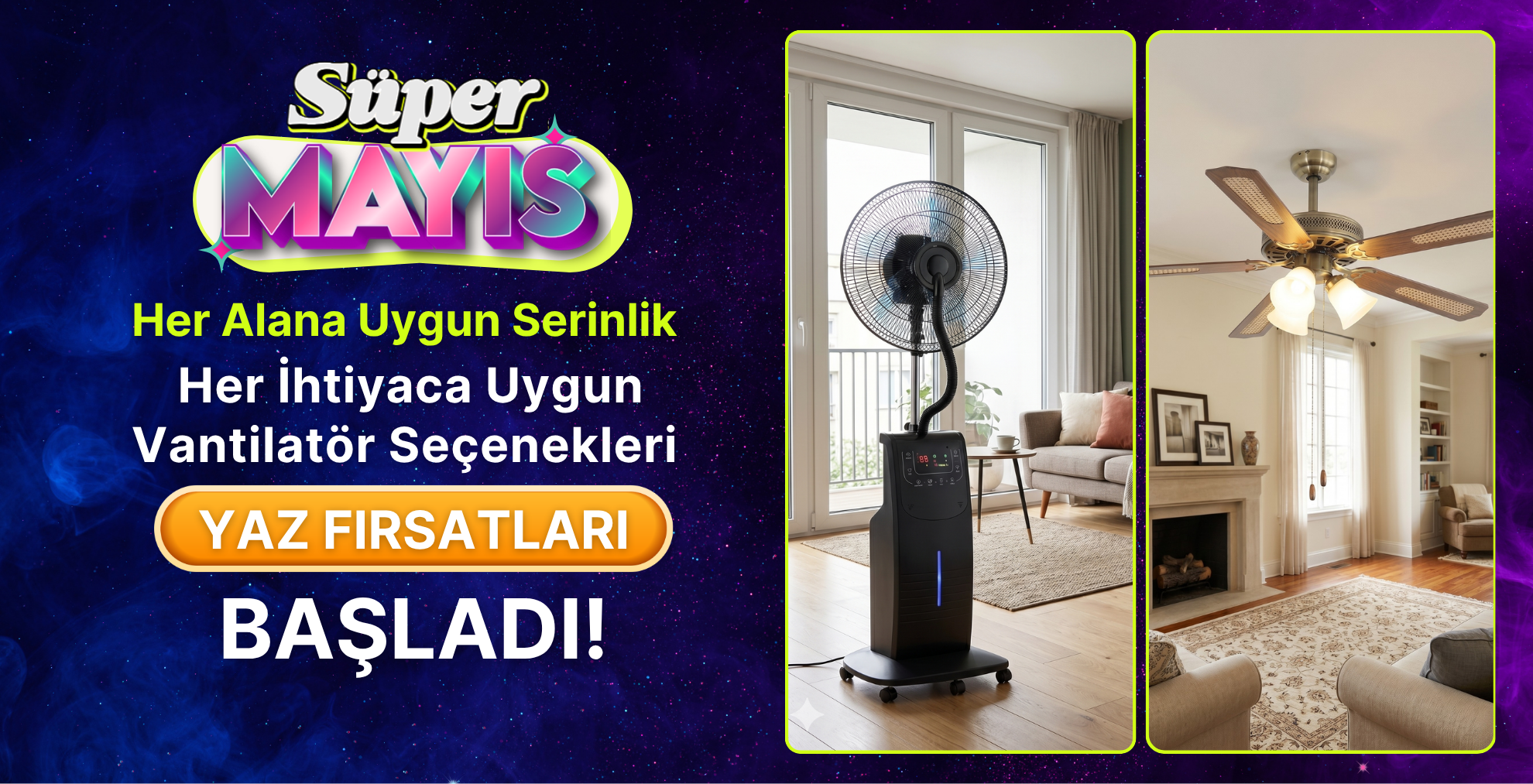 Vantilatör Çeşitleri