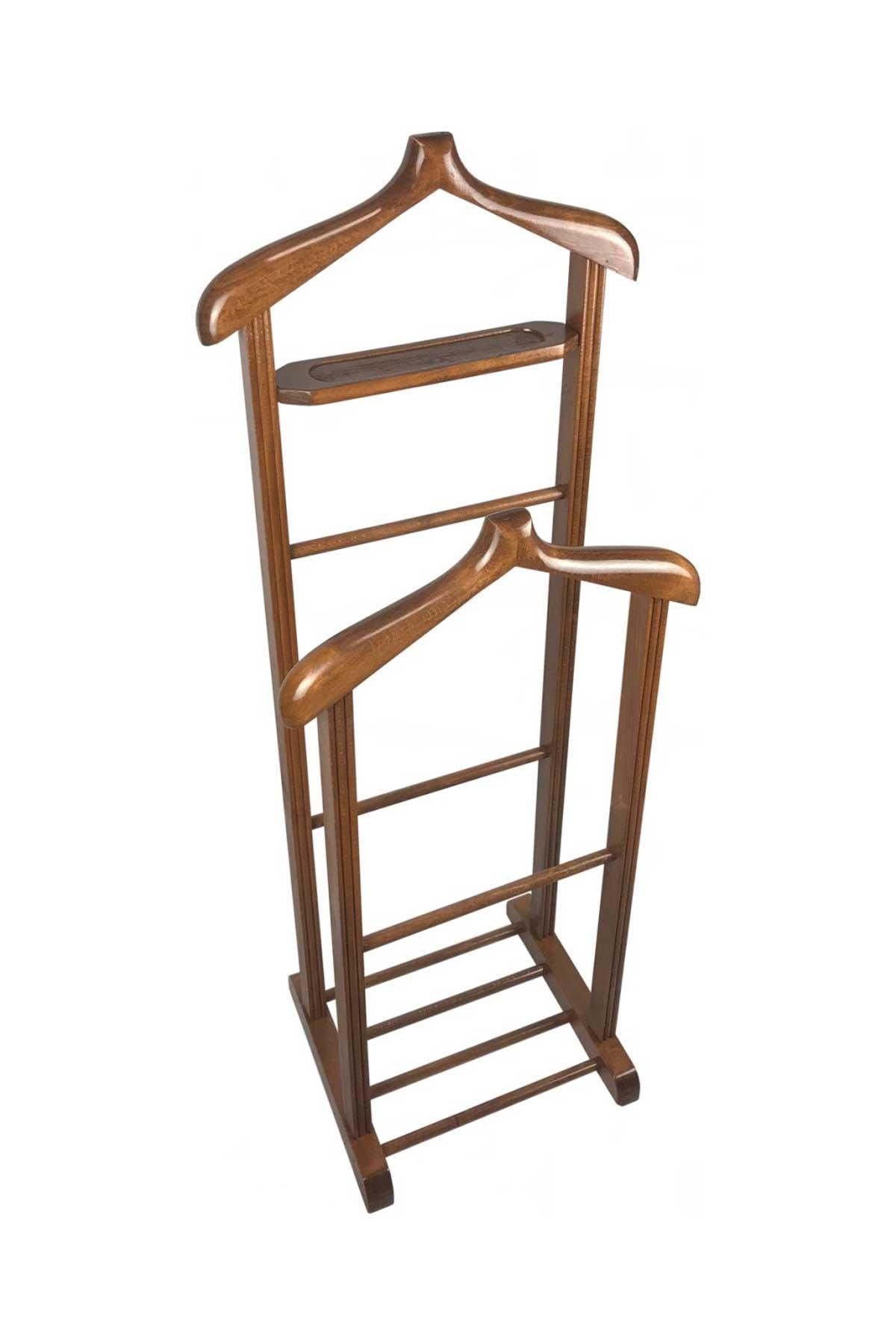 Melada Mobilya Gürgen Çift Tepeli Dilsiz Uşak Cilalı Ceviz MLD0CTCD