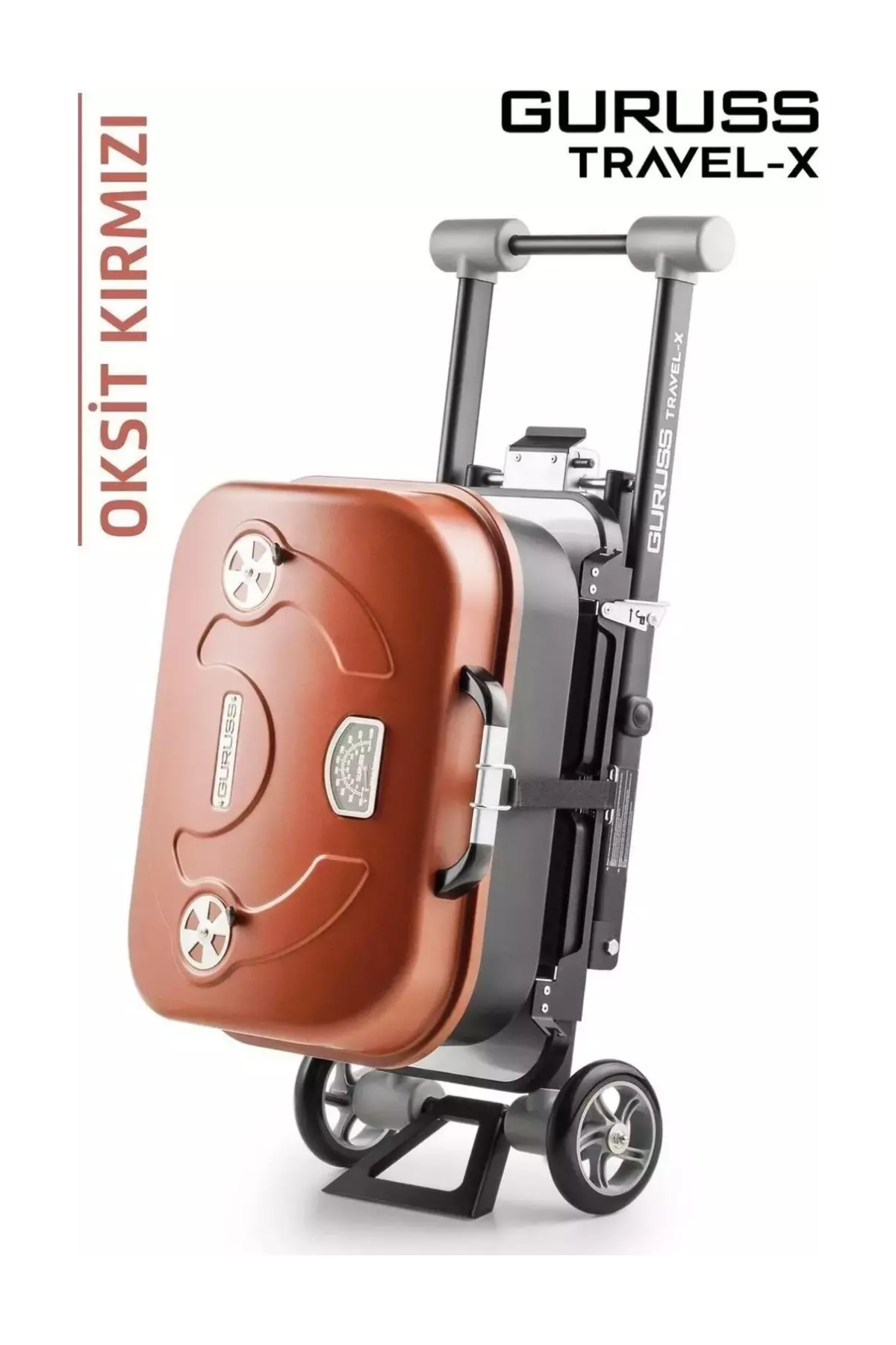 Guruss Travel-x Taşınabilir Mangal Oksit Kırmızı
