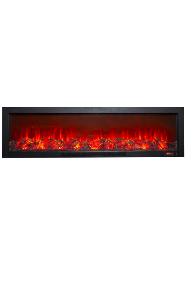 Alaz Efekt 1800W 180cm Bluetooth ve Ses Efektli Dekoratif Elektrikli Şömine