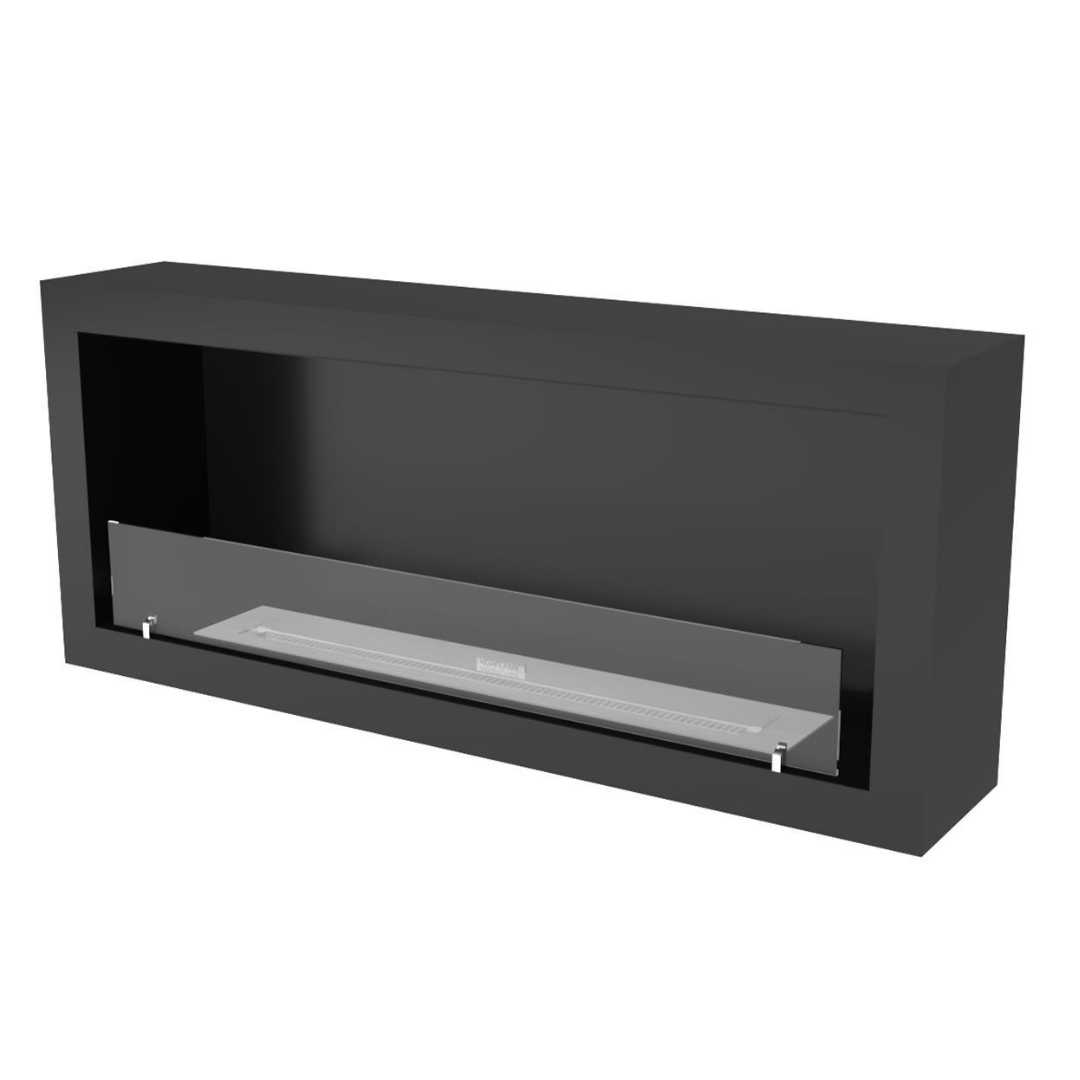 Korflame Asma 130 Cm Bioetanol Bacasız Şömine