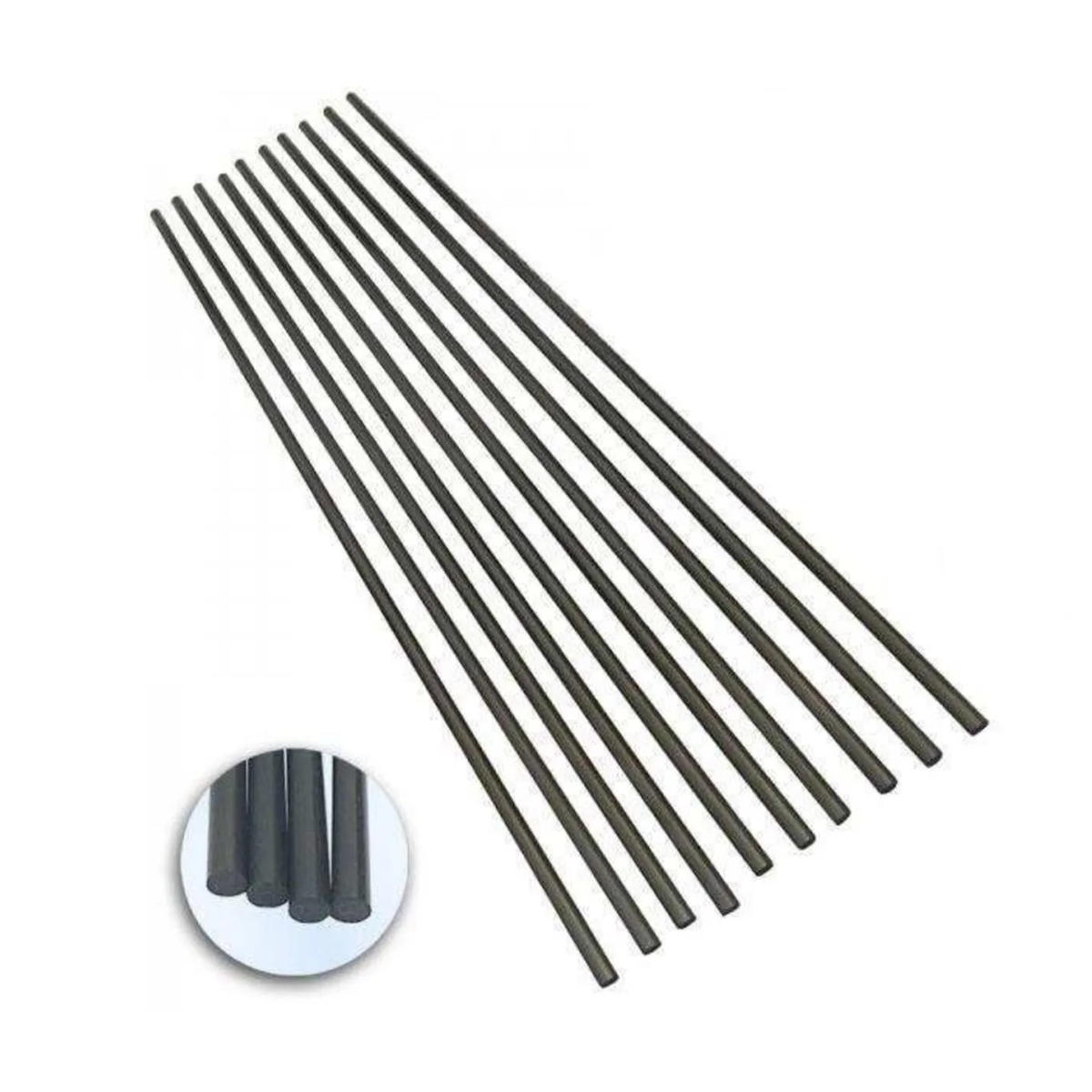 Elia Zeytin Hasat Makinası Karbon Fiber Çubuk - 5 Mm 10 Adet