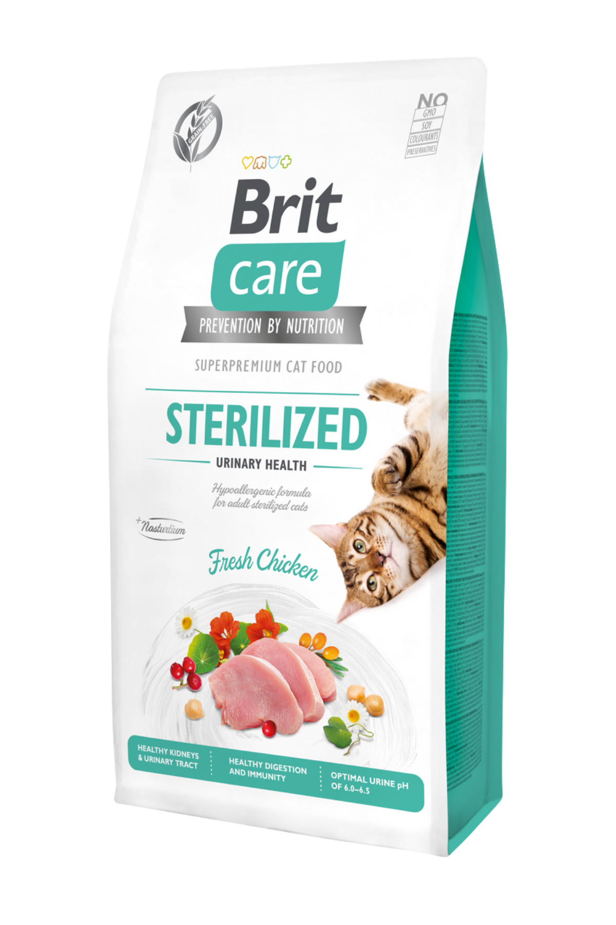Brit Care Hypo-Allergenic Üriner Sistem Tahılsız Kısırlaştırılmış Kedi Maması 7 kg