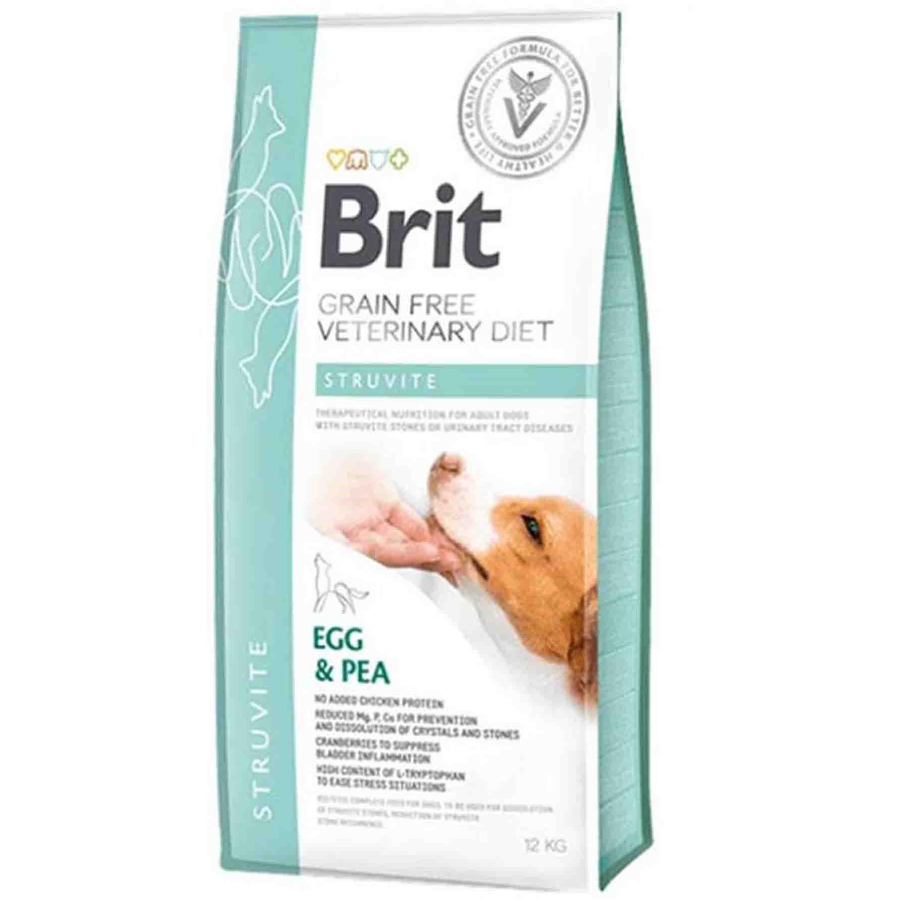 Brit Veterinary Diet Struvite İdrar Yolu Sağlığı Destekleyici Tahılsız Köpek Maması 12kg