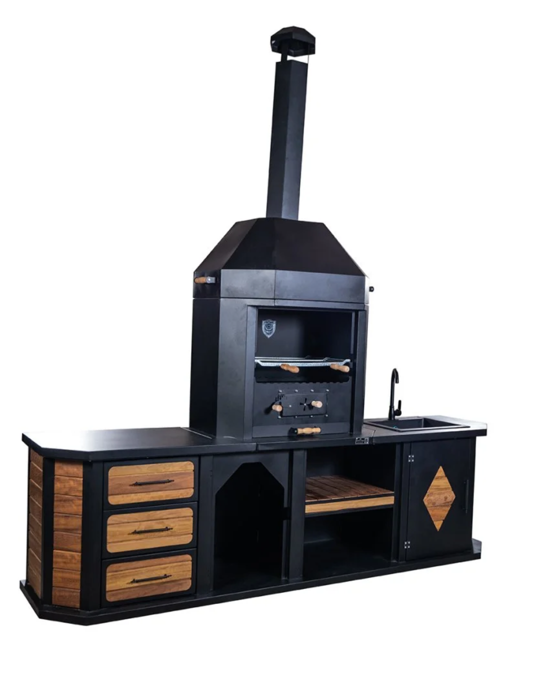 ZS Hermanos Avangarde Granit Evyeli 280cm Bacalı Barbekü