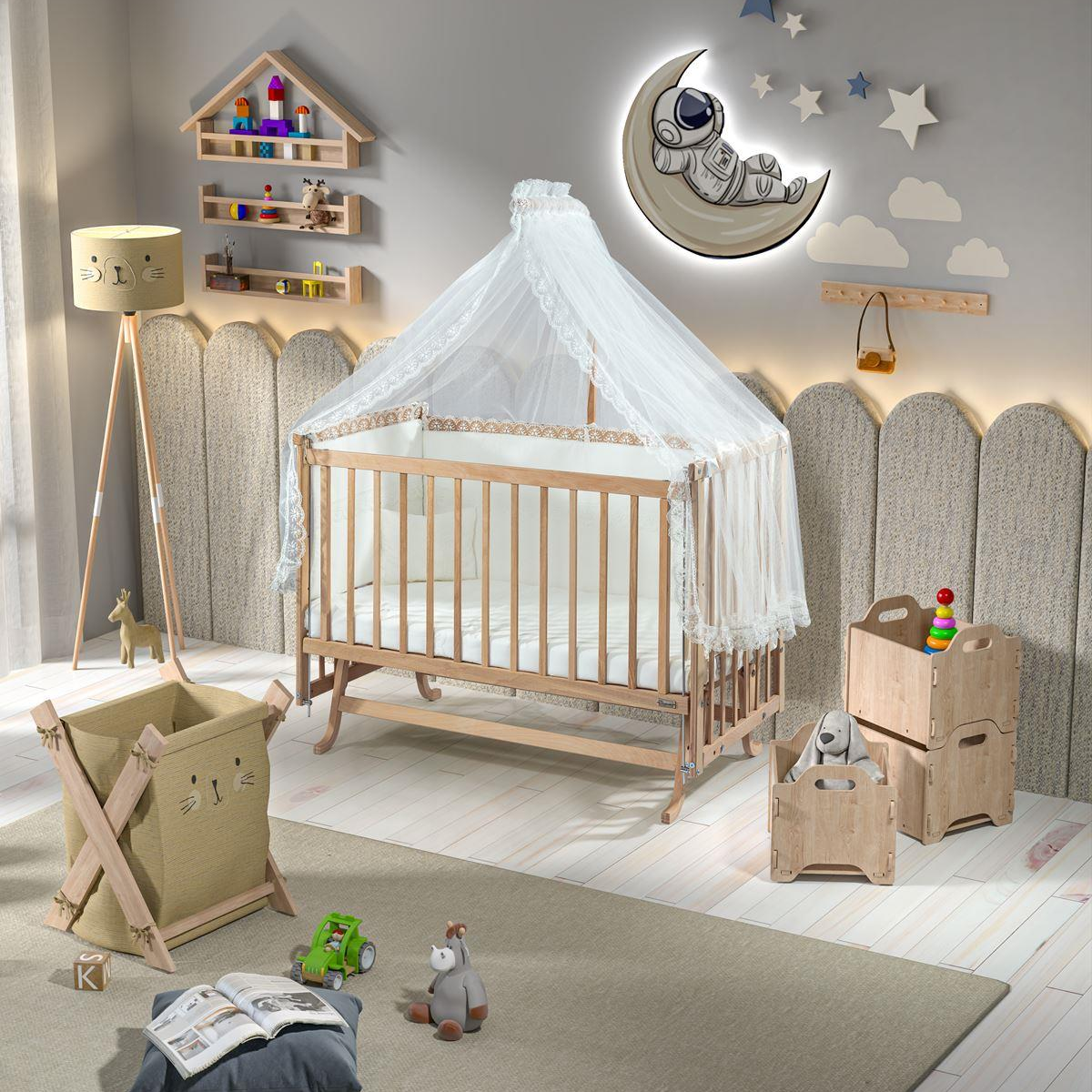 Reyo DR-15 Elyeza Anne Yanı Beşik 