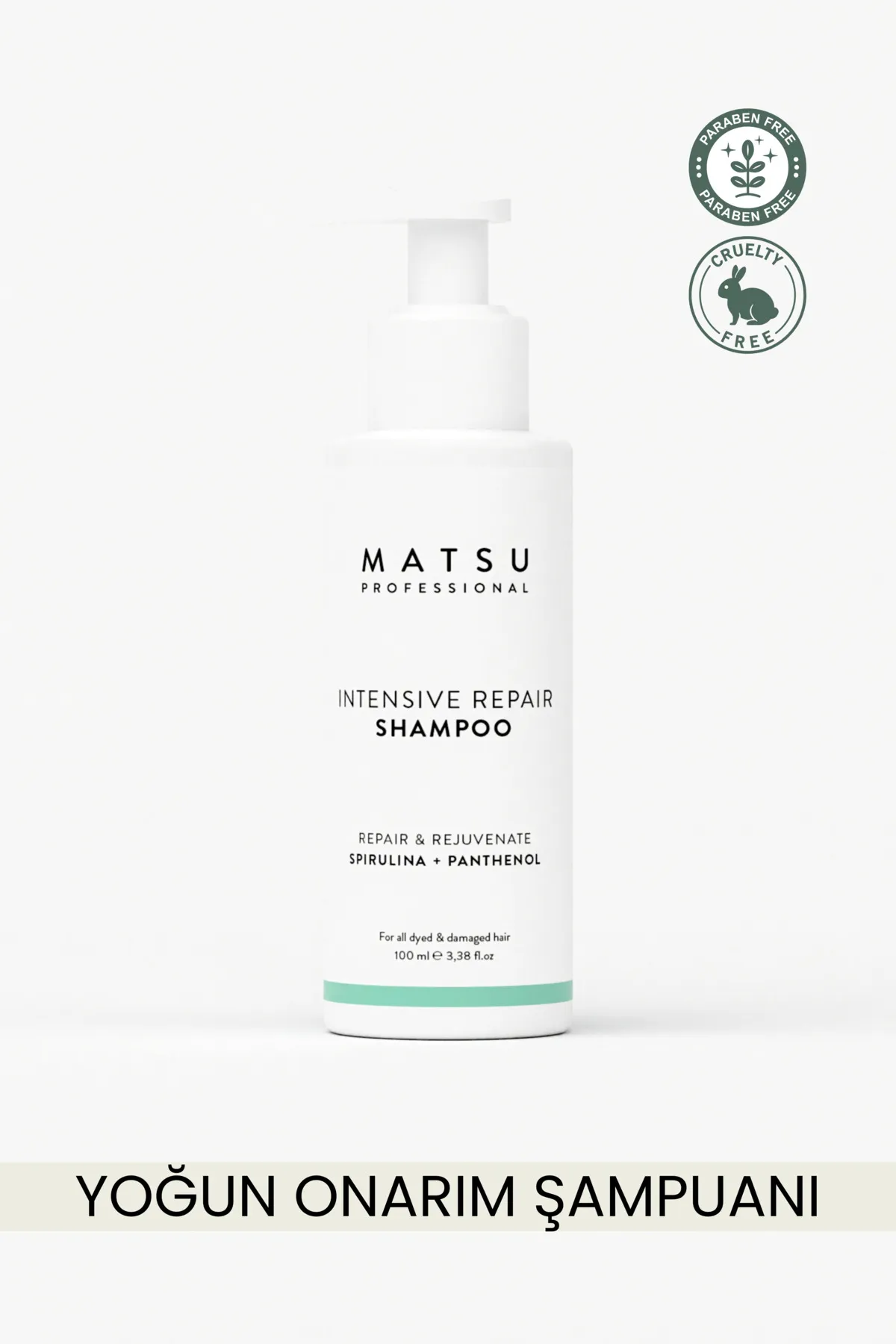 Matsu Intensive Repair Yıpranmış Saçlar Için Yoğun Bakım Şampuanı 100ml