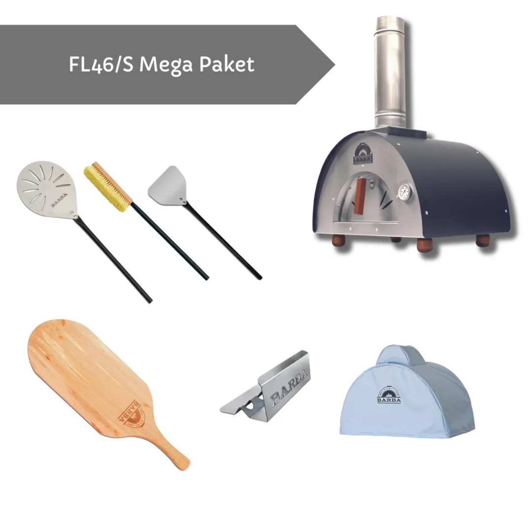 Barba Fl-46 Set Üstü Taşınabilir Bahçe Fırını Mega Pack
