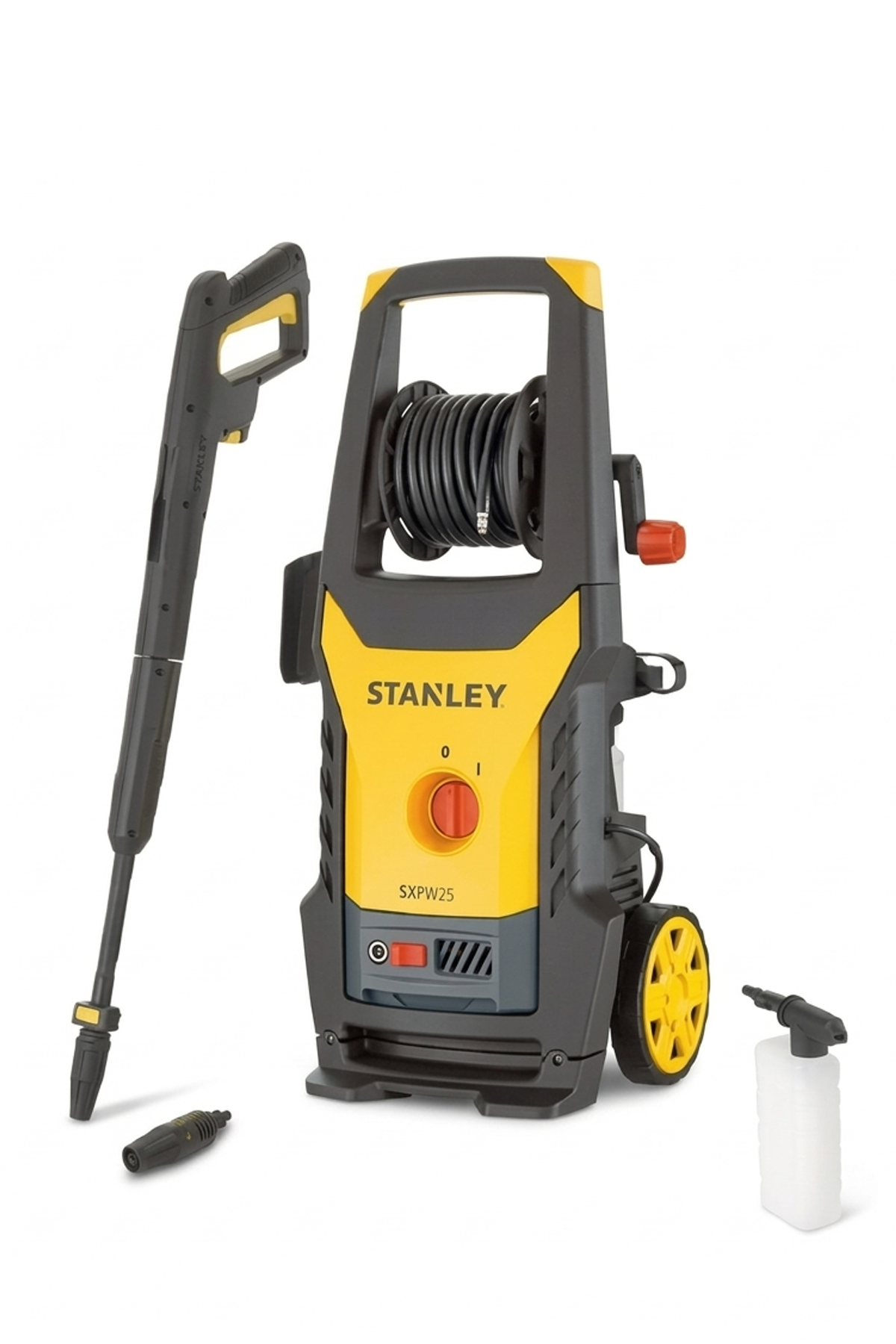 Stanley SXPW25E Yüksek Basınçlı Yıkama Makinesi 2500 W 150 bar 500 l/sa