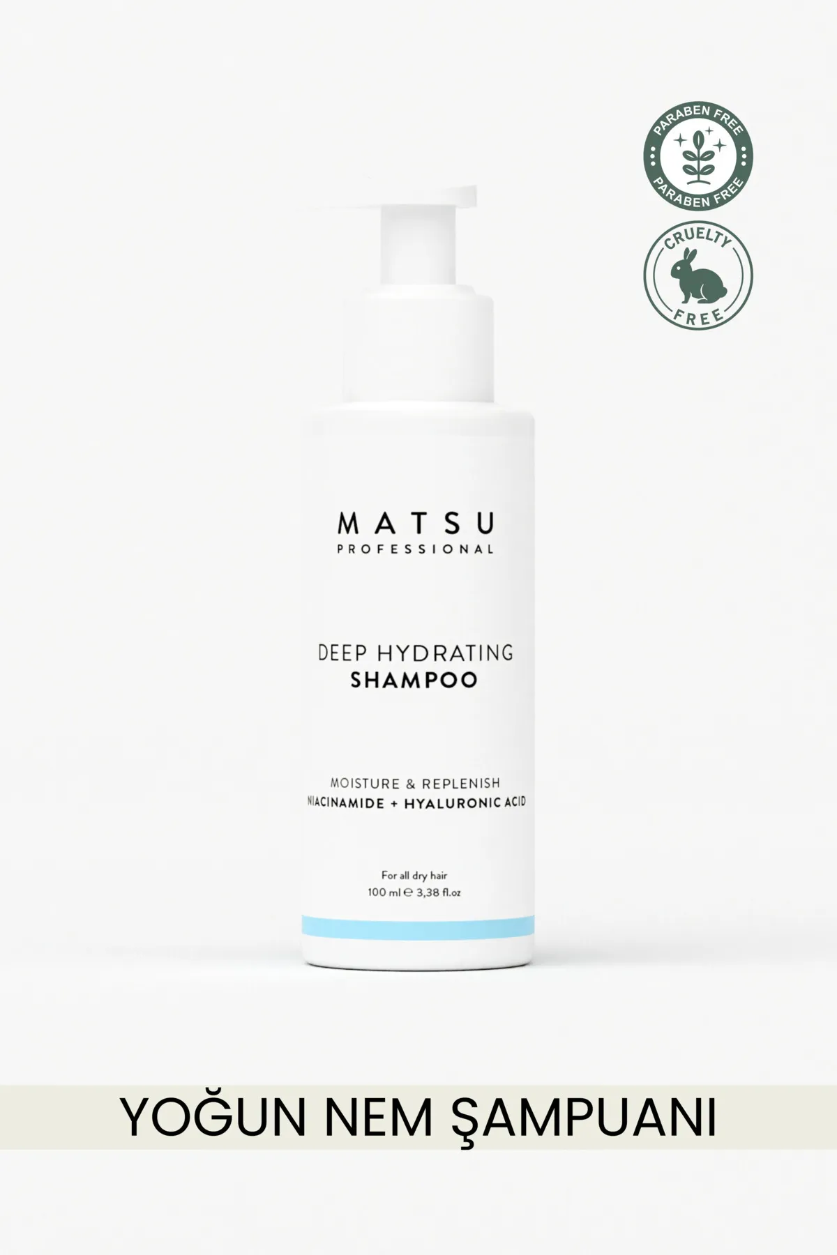 Matsu Deep Hydrating Nemlendirici Bakım Şampuanı 100 ml Seyahat Boy