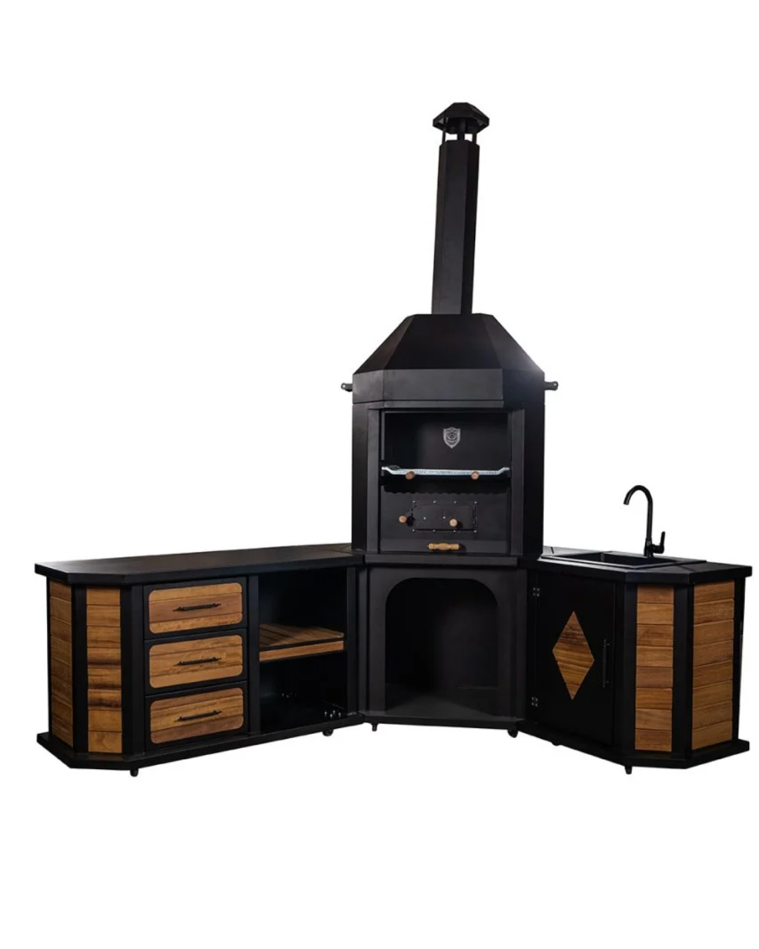 ZS Hermanos  Avangarde Granit Evyeli Köşe Bacalı Barbekü