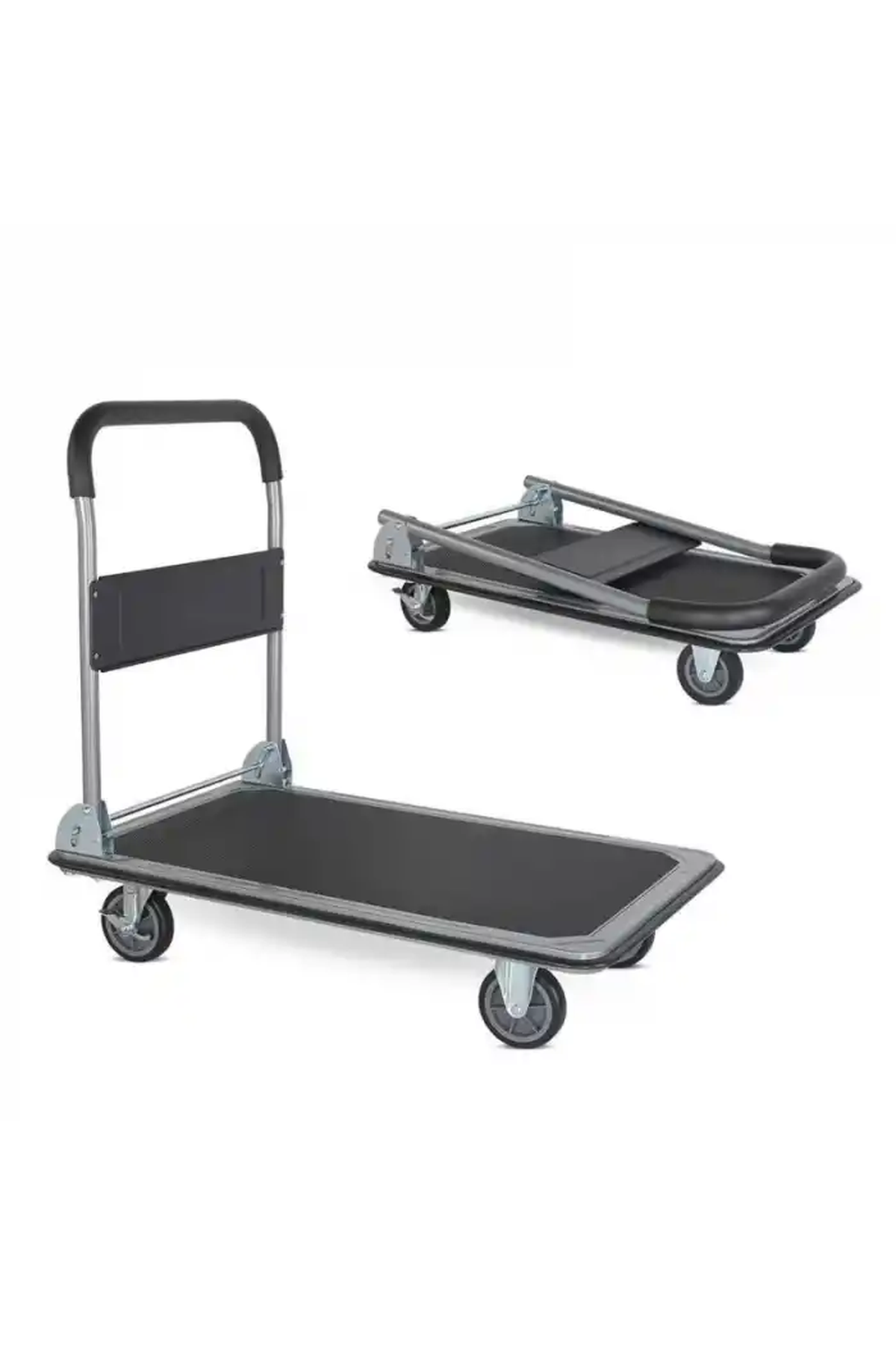 Duffmart PR2330 Pro Katlanır Platform 4 Tekerlekli Paket Taşıma Arabası 300 Kg