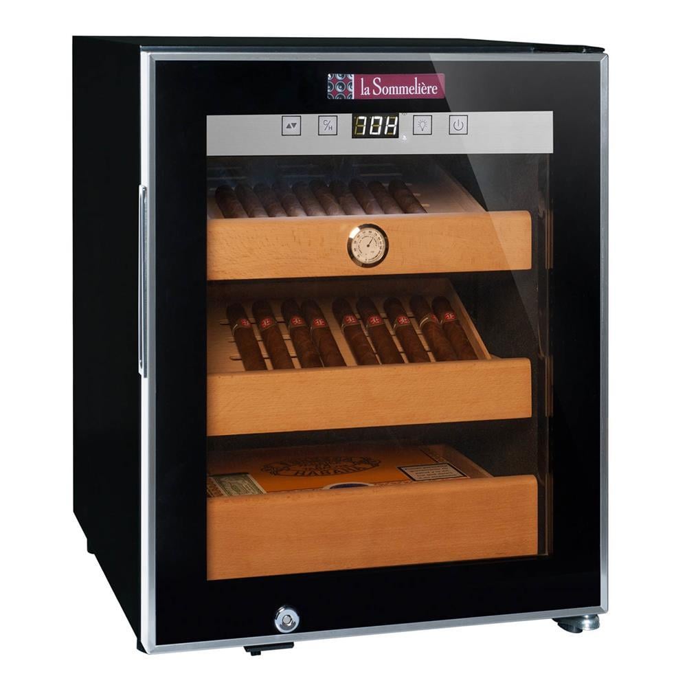 La Sommeliere CIG251 Humidor 3 Bölmeli Puro Saklama Dolabı