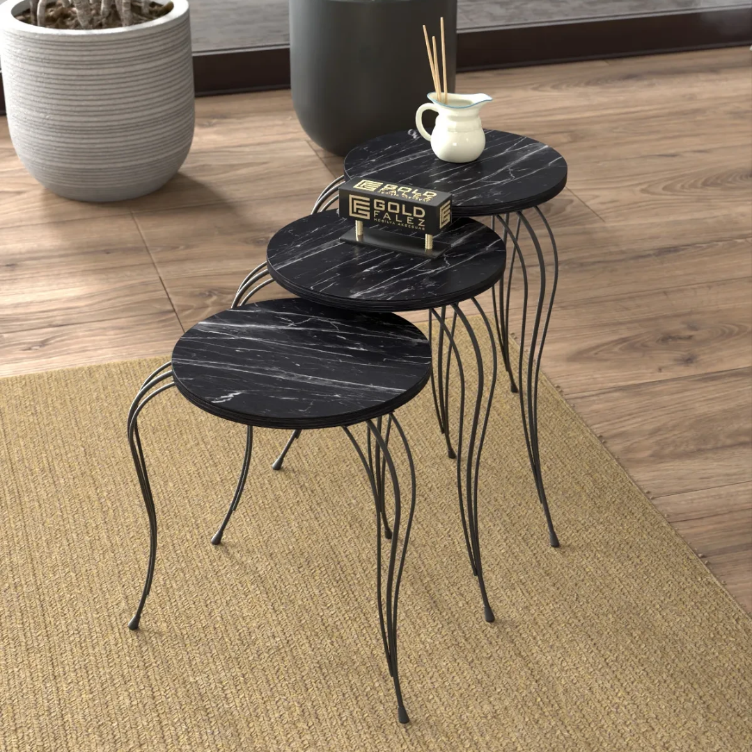 Gold Falez Zigon Sehpa Lükens Bendir