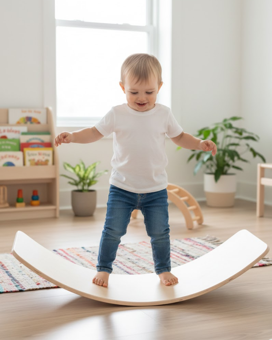 Mamatoyz Yay Ahşap Denge Tahtası