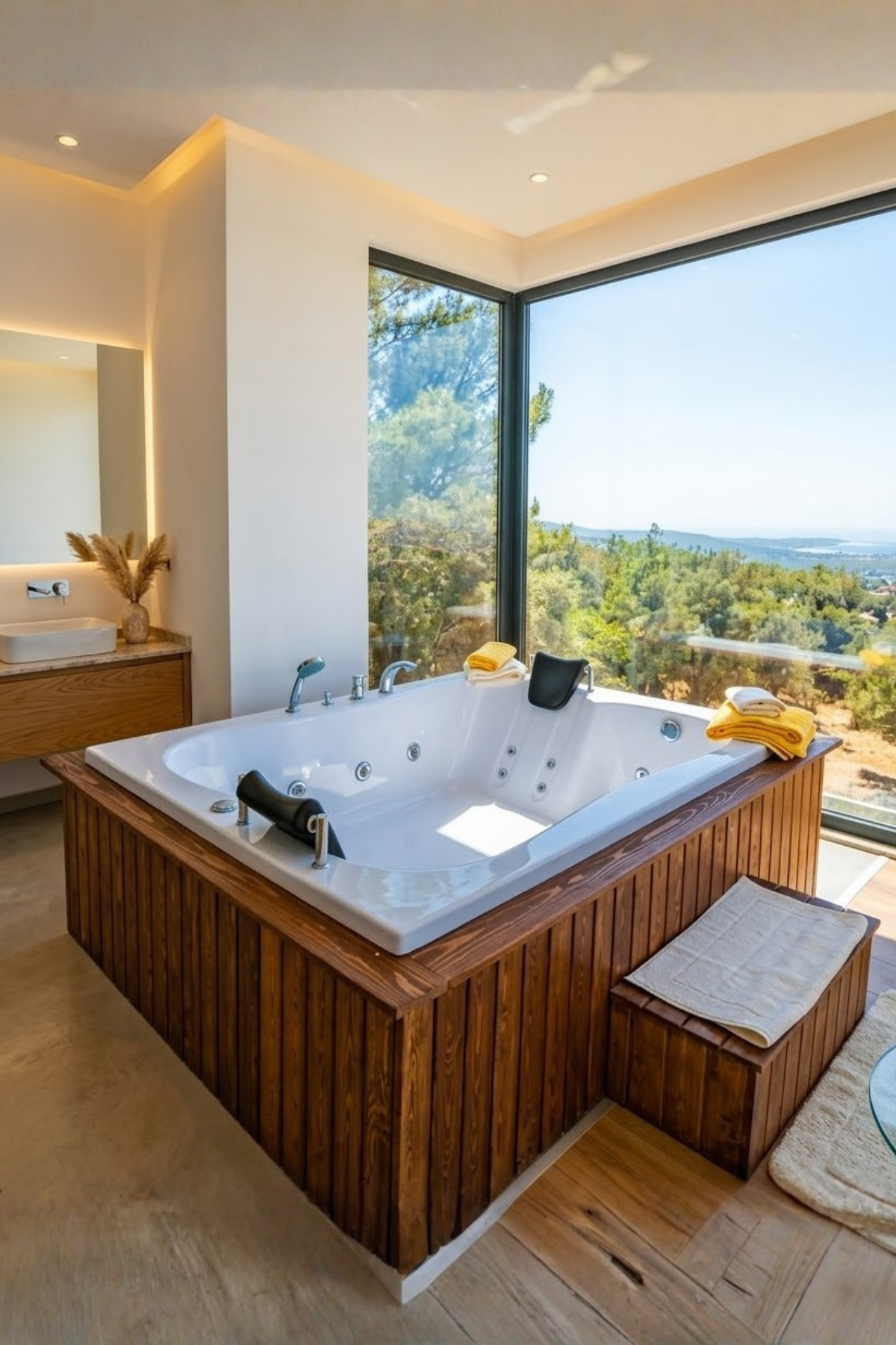 Kuntbay 140 x 190 H 60 Dikdörtgen Çift Kişilik Jakuzi