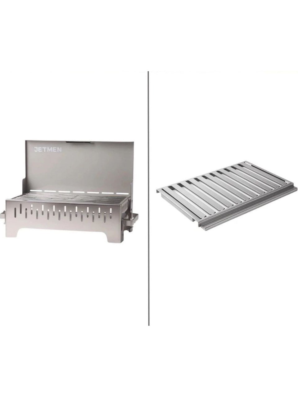 Jetmen Quick Grill Mangal + Oluklu Izgara Seti