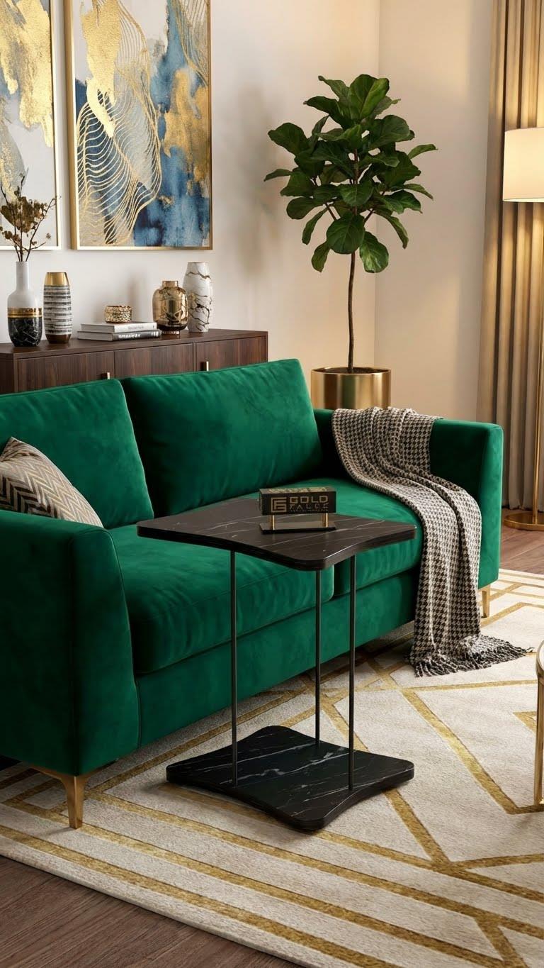 Reyo Tekerlekli Yan Sehpa Bendir