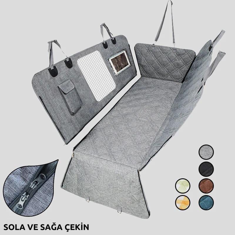 Reyo Pet Evcil Hayvanlar İçin Su Geçirmez Araba Koltuğu Kılıfı