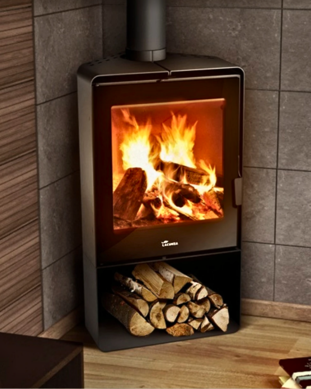 Lacunza Atlantic 613R 7-10 kW Odun Sobası