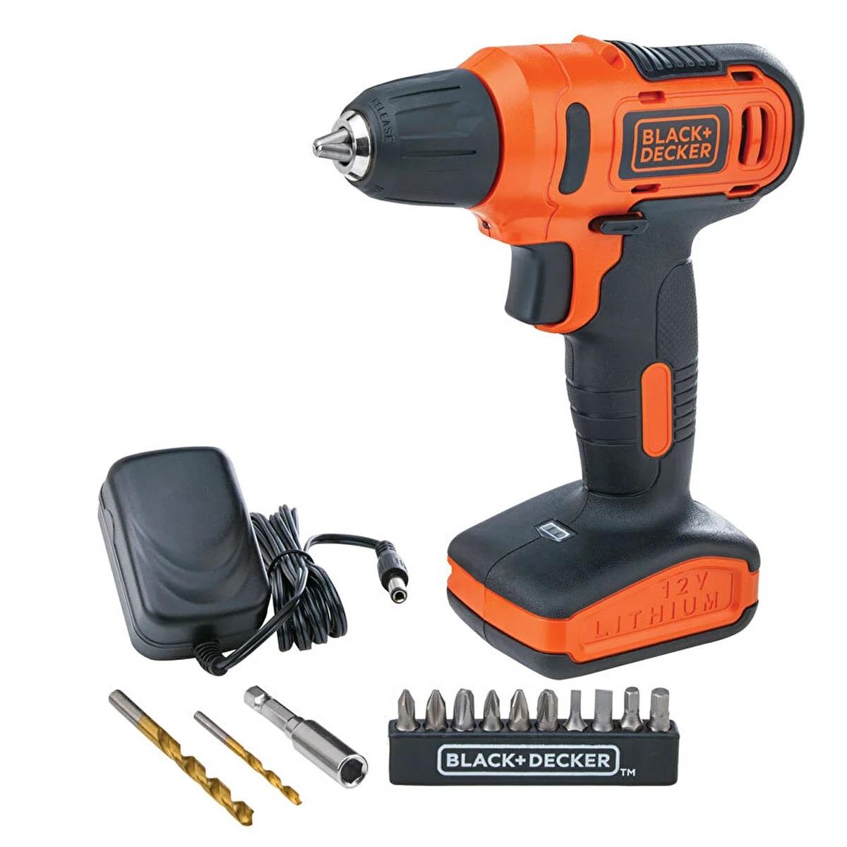 Black+Decker LD12SP Akülü Vidalama Makinesi