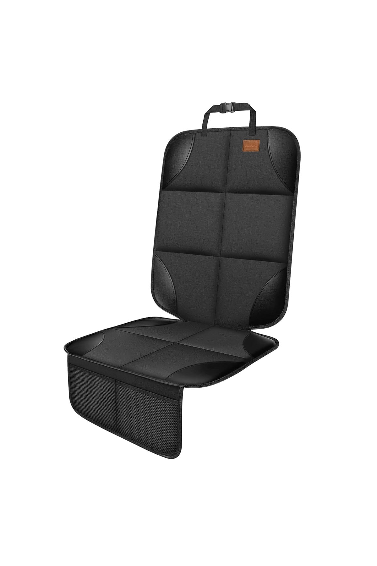 Haegs Oto Koltuk Koruyucu Kılıf, Çocuk Oto Koltuğu için Koruyucu Örtü, Kalın Pedli Araba Koltuk Minderi Su Geçirmez Evcil Hayvan, Kedi Köpek Araç Koltuk Örtüsü, - Siyah