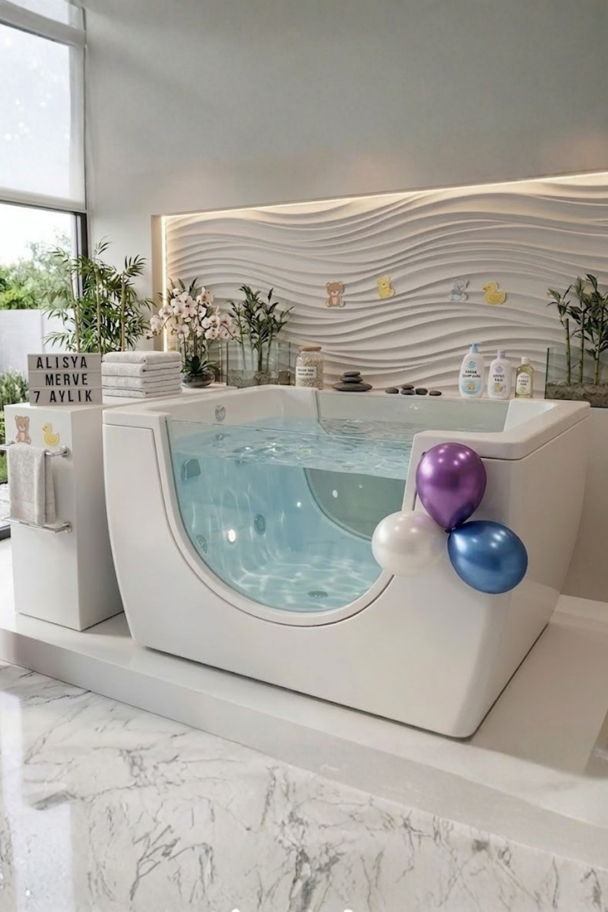 Kuntbay 110x150x105 (0-36 Ay) Bebek Jakuzi