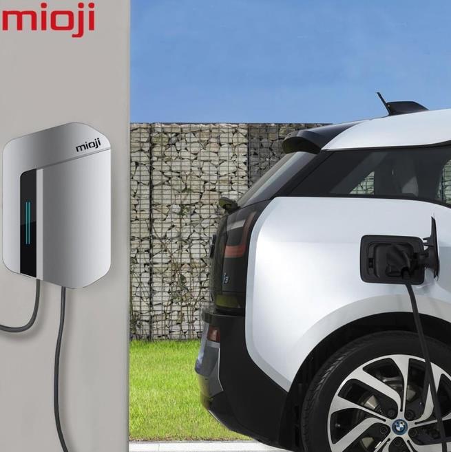 ￡澪￡　0605 Mioji Mio 22kw/32A Akıllı Hızlı Şarj Araç İstasyonu IP55 Suya