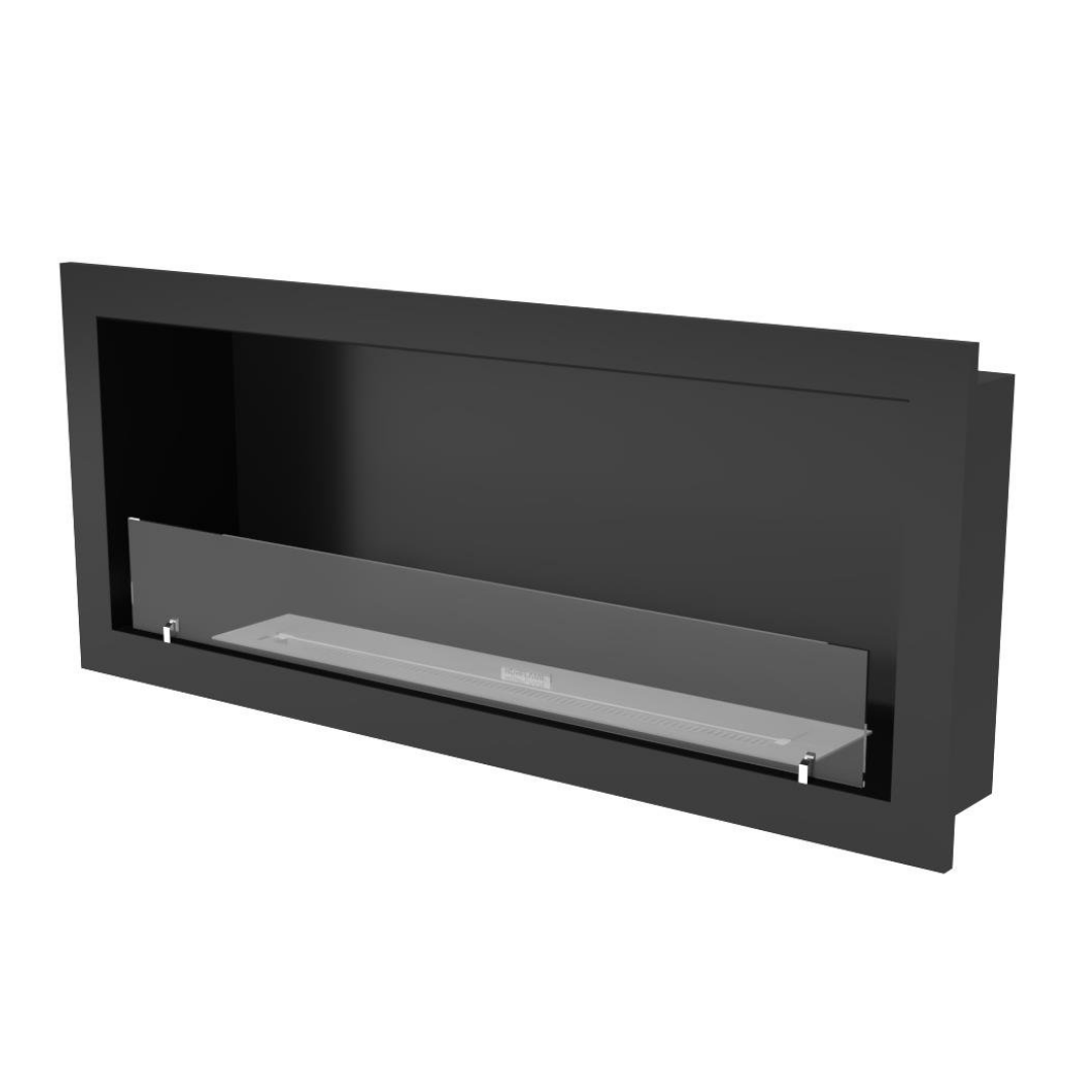 Korflame Ankastre 130 Cm Bioetanol Bacasız Şömine