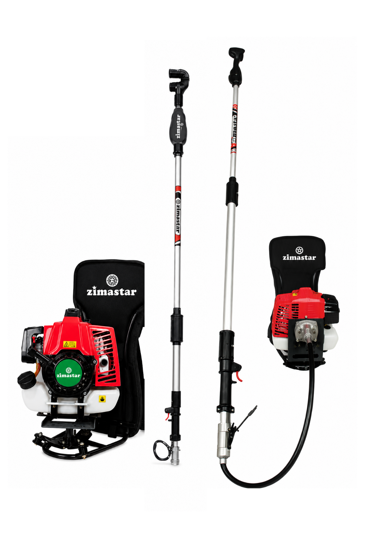 Zimastar ZS-900 Benzinli Kancalı Zeytin Hasat Makinası + Tırpan 3.1HP