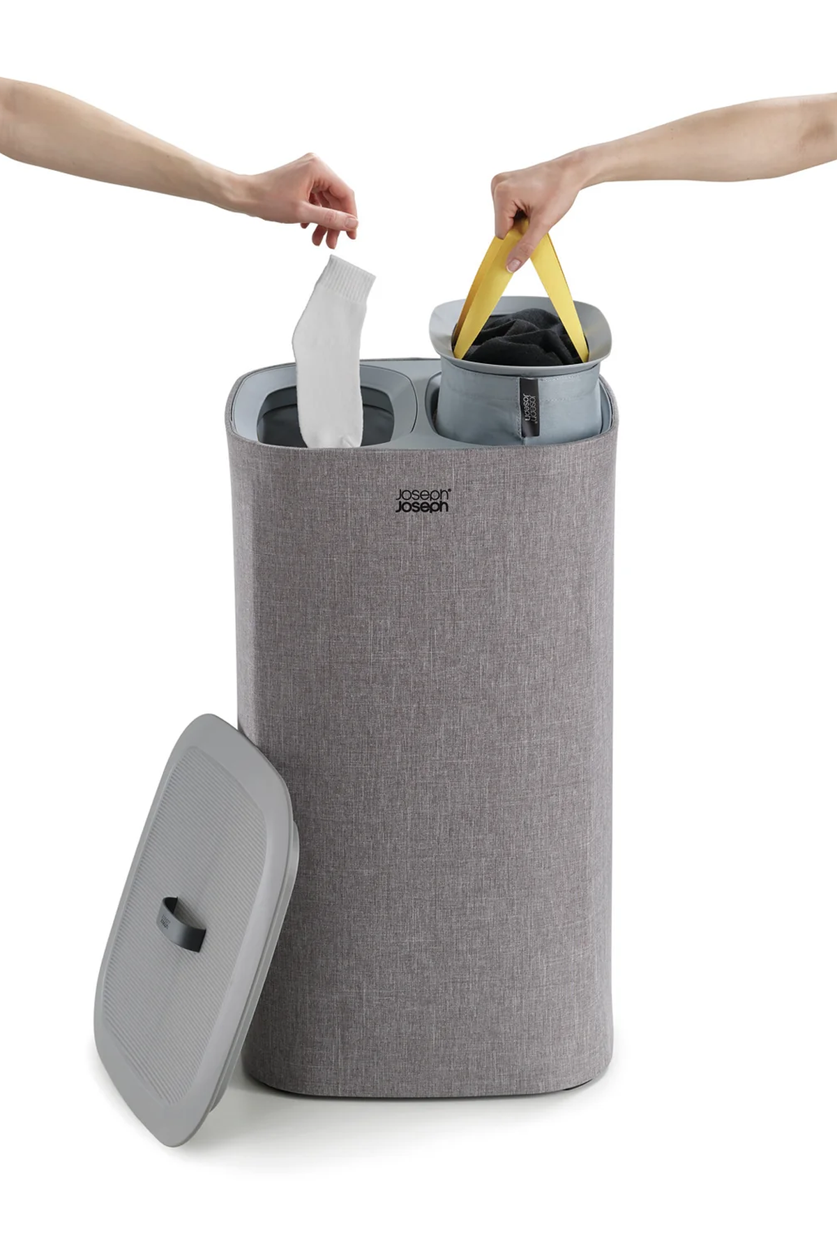 Joseph Joseph 50001 Tota 60 Lt. Çamaşır Ayırma Sepeti - Gri