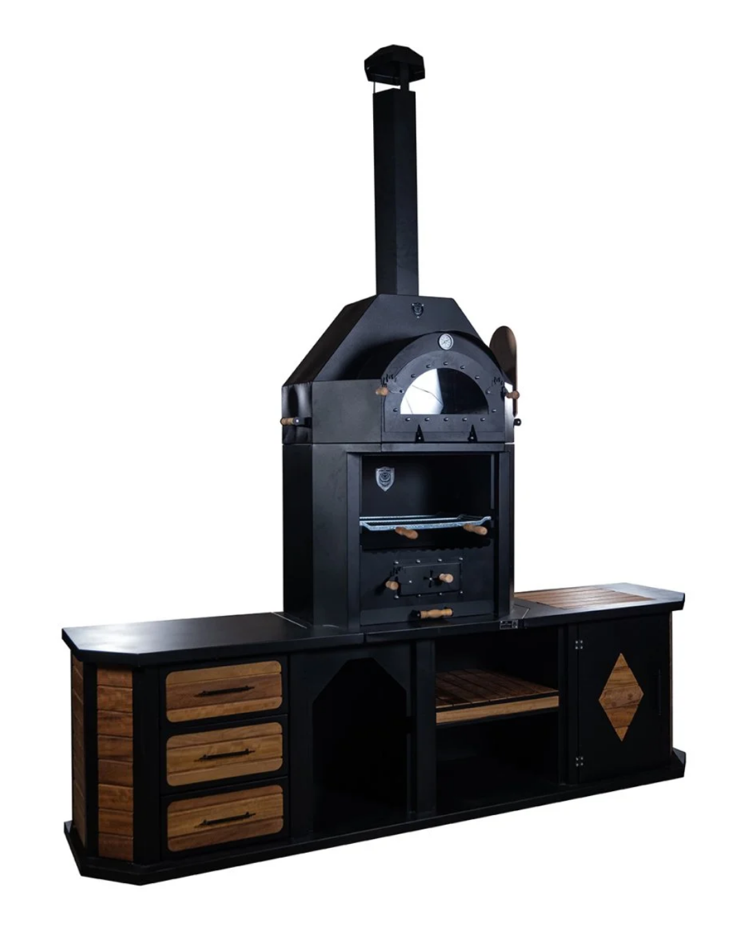 ZS Hermanos Avangarde 280 cm Fırınlı Barbekü